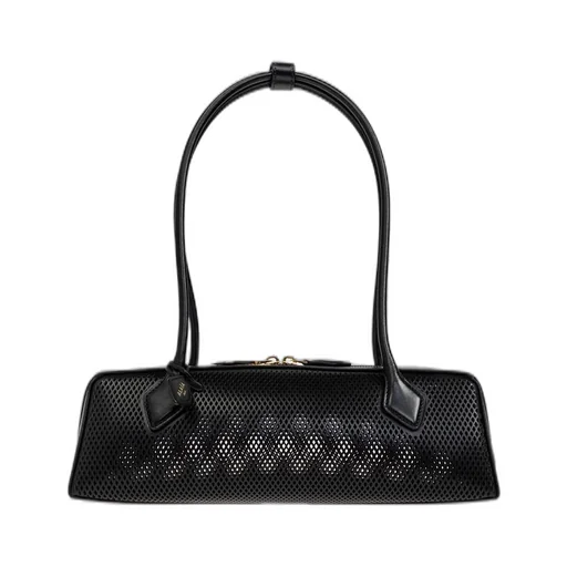 Medium Le Teckel Zipped Shoulder Bag