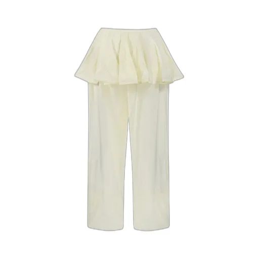 Knit Peplum Pants