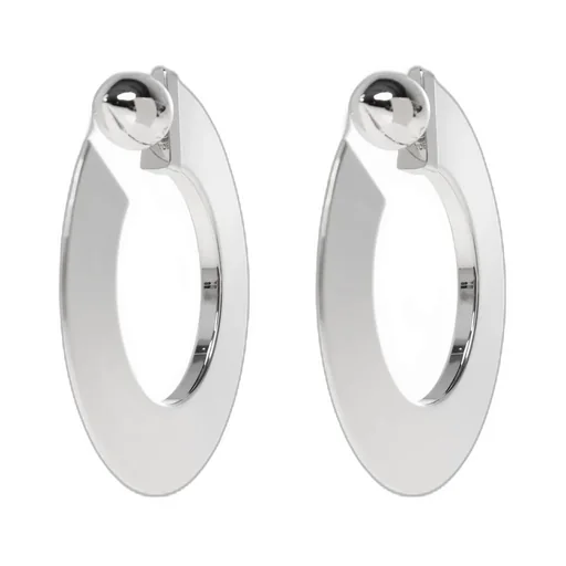Small Blade Hoop Earrings