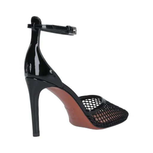 High Fishnet Pumps