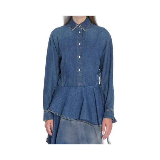 Round Denim Shirt