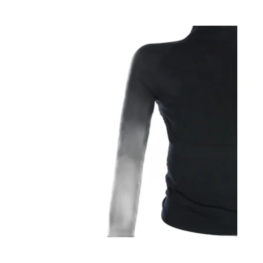 Second-Skin Knit Cut-Out Top