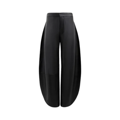 Leather Petal Pants