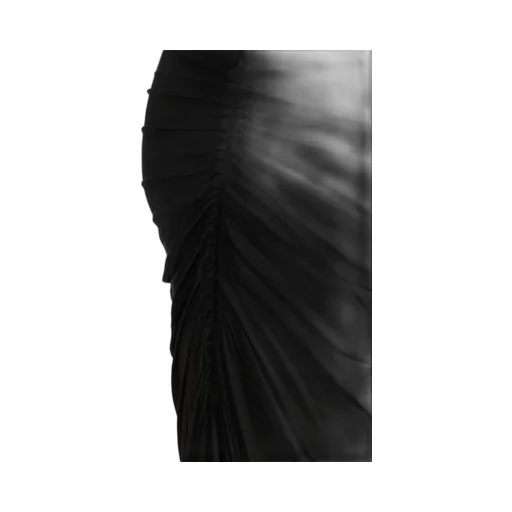 Soft Jersey Draped Skirt