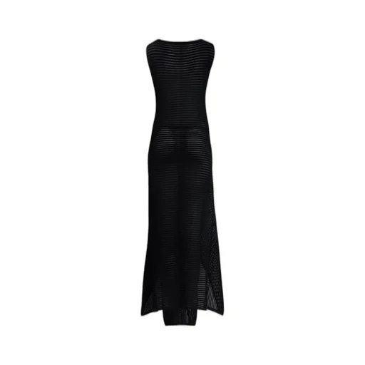 Knitted Ruffled Dress