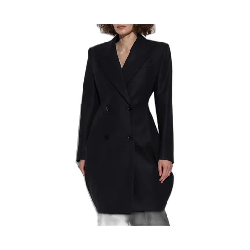 Round Double-Breasted Coat