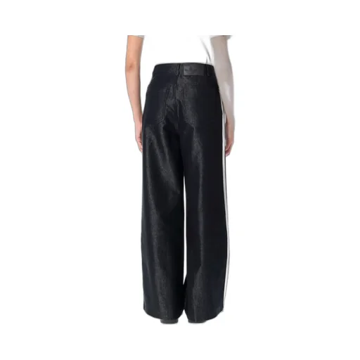 Stripe-Detailed Baggy Pants