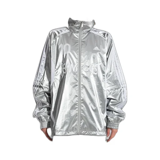 Logo Printed Zipped Light Jacket