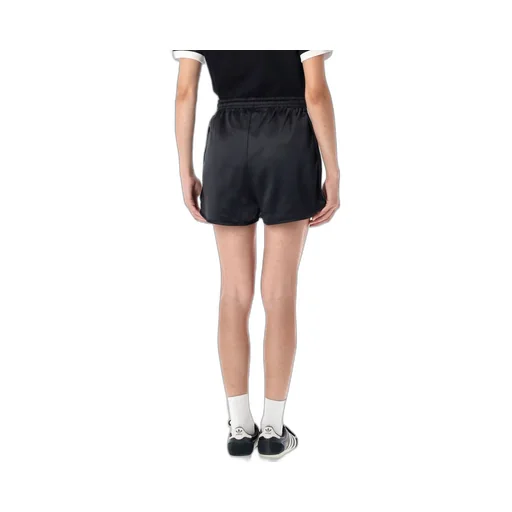 Ruffle 3-Stripes Satin Shorts