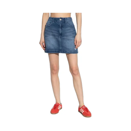 Adicolor 3-Stripes Denim Mini Skirt