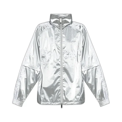 Logo Printed Zipped Light Jacket