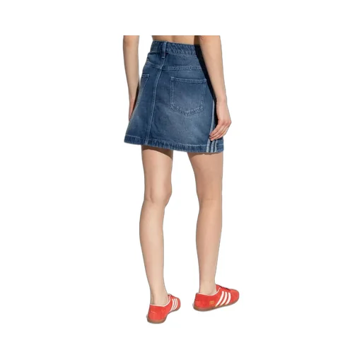 Adicolor 3-Stripes Denim Mini Skirt