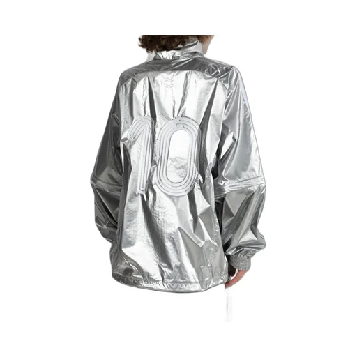 Logo Printed Zipped Light Jacket