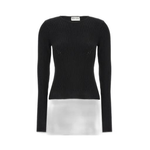 Sculpted Rib Knitted Top