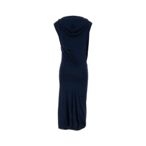 Sleeveless Hooded Midi Dress
