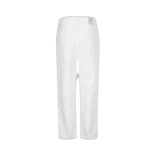 Criss-Cross Straight-Leg Jeans