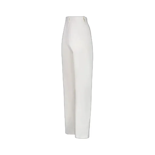 Pleated Straight-Leg Trousers