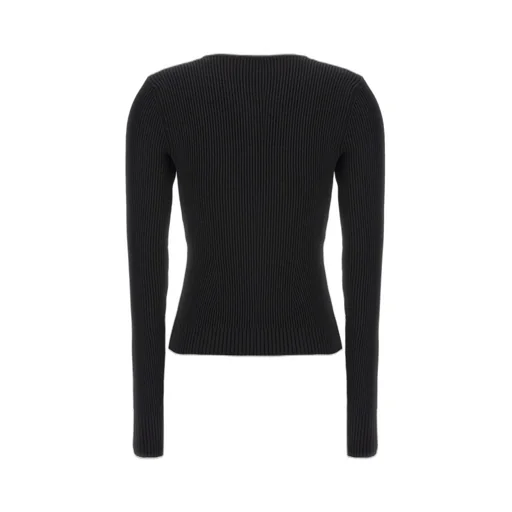 Sculpted Rib Knitted Top