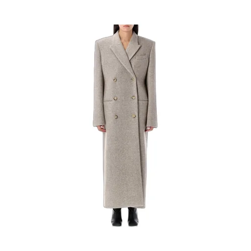 Double-Breasted Classic Long Coat