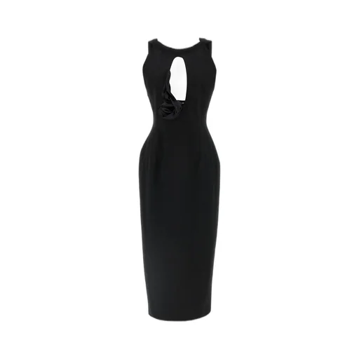 Keyhole Midi Dress