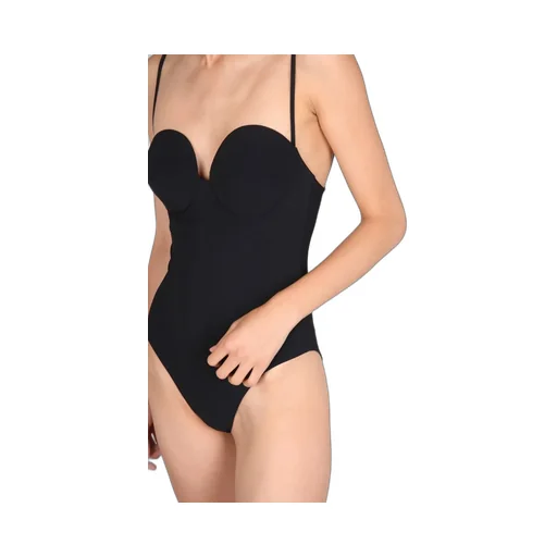 Retro Bustier One Piece Swimsuit