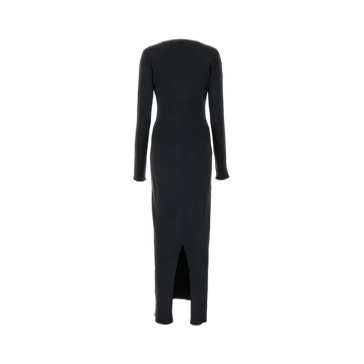 Cut-Out Long-Sleeved Maxi Dress