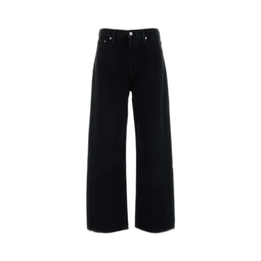 Slung Wide-Leg Jeans