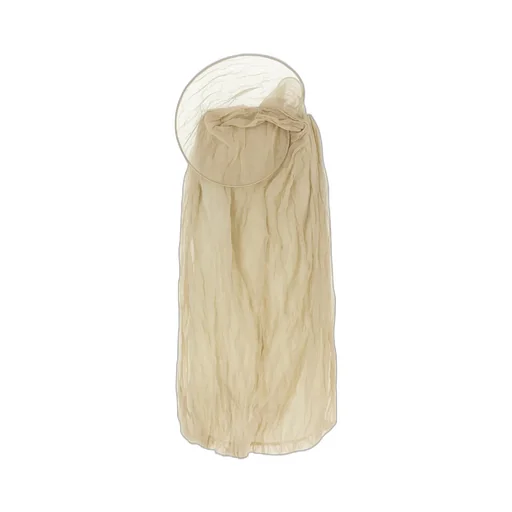 Balloon Shaped Midi Skirt