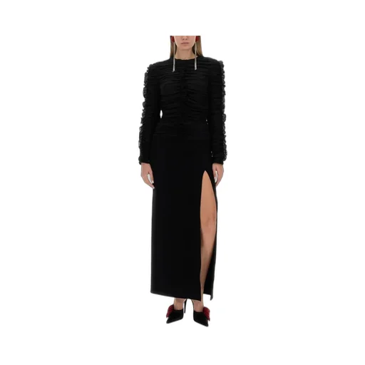 Long-Sleeved Ruched Top