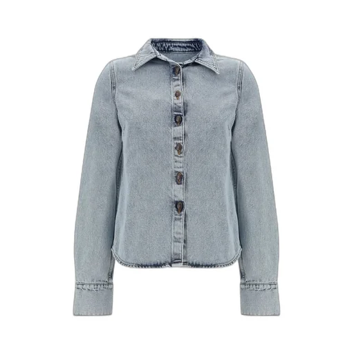 Fitted Denim Shirt