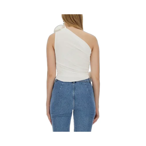 One Shoulder Ruched Top