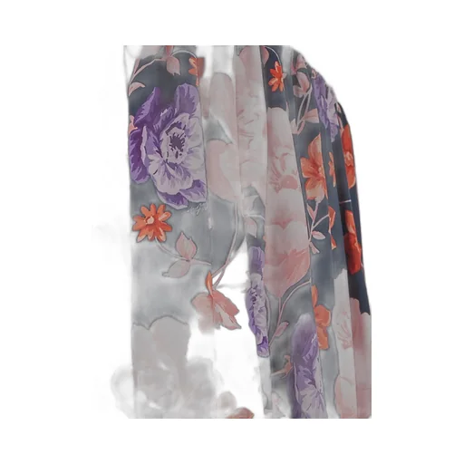 Flower Printed Halter Neck Top Mini Dress