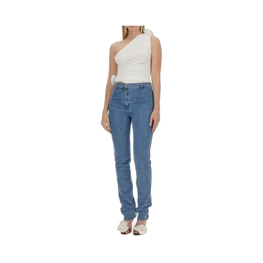 One Shoulder Ruched Top