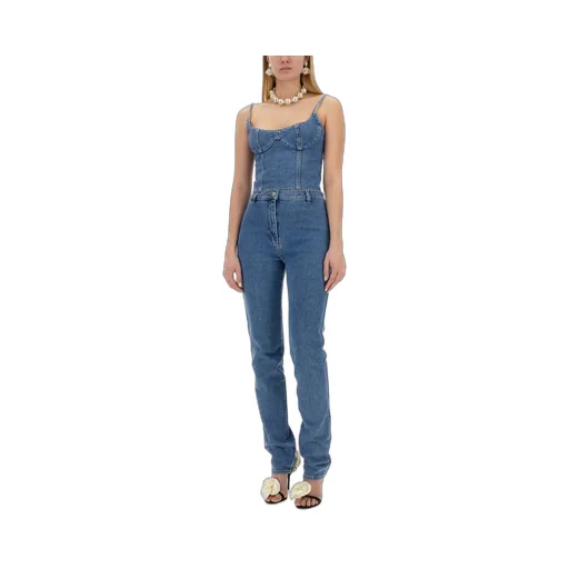 Logo Patch Skinny Jeans