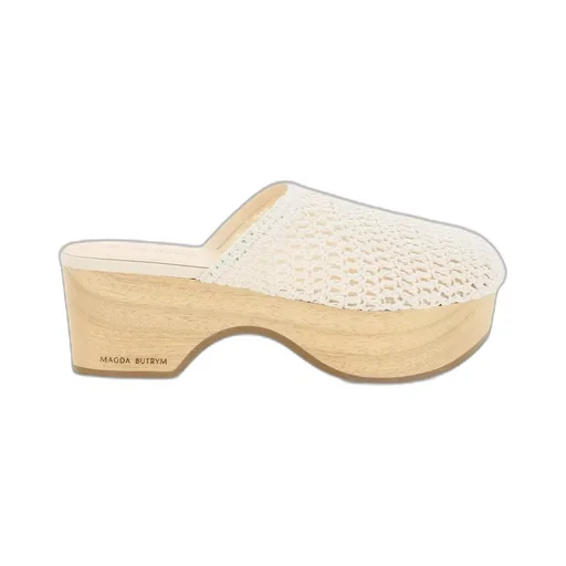 Crochet Clog Round Toe Mules