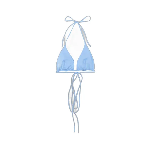 3D Flower Patch Bikini Top