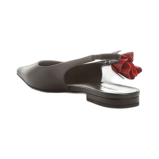 Floral Detailed Slingback Flats