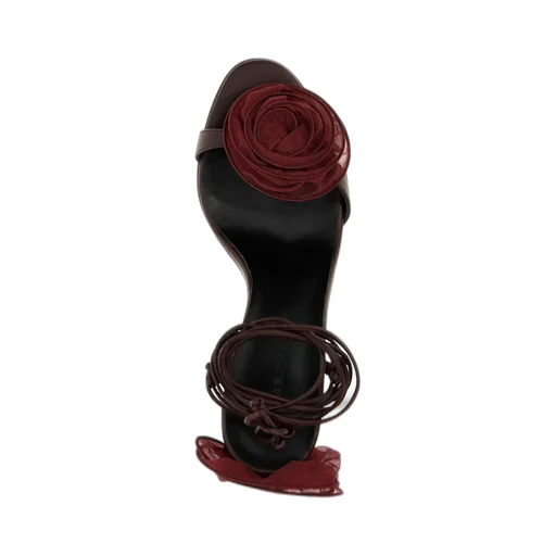 Wrap Around Double Flower Sandals