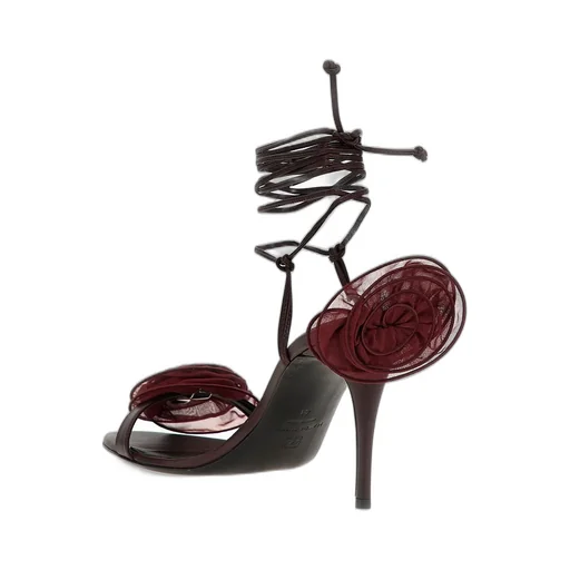 Wrap Around Double Flower Sandals
