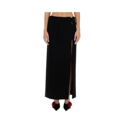 Side Slit Long Skirt