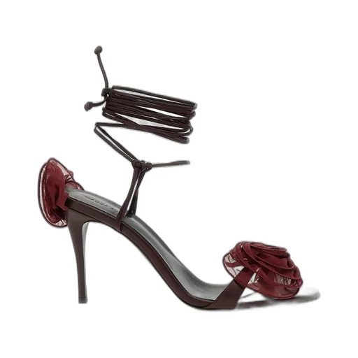 Wrap Around Double Flower Sandals