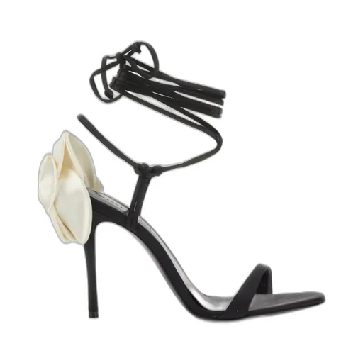 Flower Heel Sandals