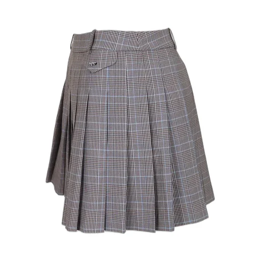 Pleated Mini Skirt