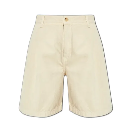 Casual Pleated Bermuda Shorts