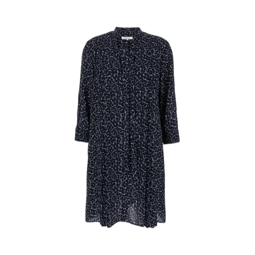 Front Pleats Short Dress