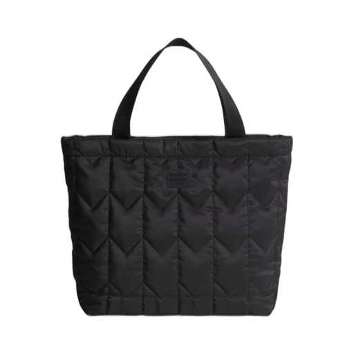 Chevron Quilted Tote Bag