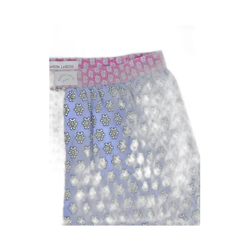 Block Print Patterned Shorts