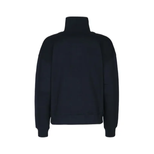 Logo Printed Half-Zip Sweatshirt
