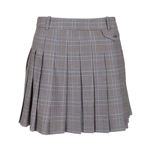 Pleated Mini Skirt
