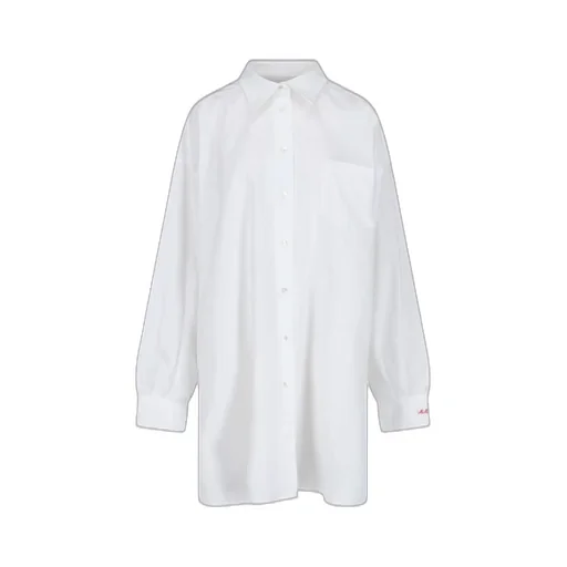 Drop-Shoulder Oversized Shirt
